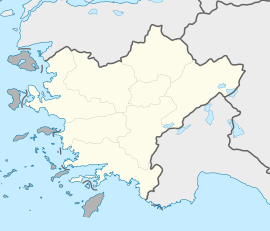 İhsaniye is located in Turkey Aegean
