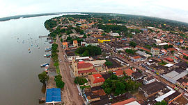 Vista aérea da cidade