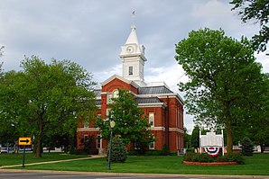 Das Cumberland Courthouse in Toledo, gelistet im NRHP Nr. 81000220[1]