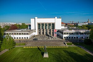 Front des Deutschen Hygiene-Museums Dresden, 2024