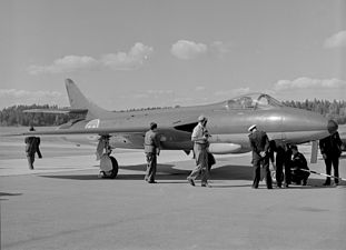 J 34 Hunter (1956–1962).