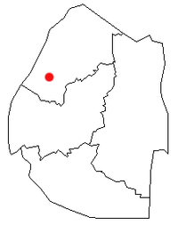 Peta lokasi Mbabane