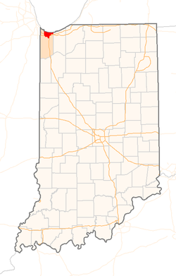 Mapo di Gary, Indiana