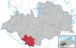 Amt Dömitz-Malliß – Mappa