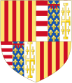 Brisura quarterada: reconstrucció de l'escut d'armes de Ferran I de Nàpols (1423-1494)