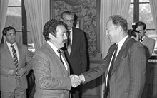 Bundesarchiv B 145 Bild-F073643-0004, Bonn, Warnke mit Präsident von Guatemala.jpg