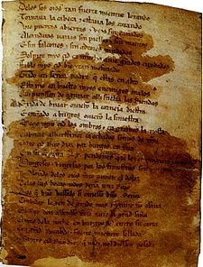 Cantar de Mio Cid, opus magnum in castellana antiqua lingua
