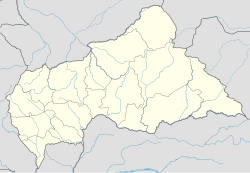 Gbetihindjou is located in Central African Republic