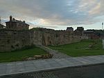 Clifford's Fort South and East Wall Facing River