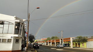 Rue de l'agglomération principale.