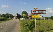 Entrée de Village d'Aingeville.}