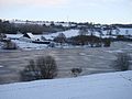 L'étang du Bourg en décembre 2009.