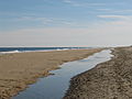 Looking south at Fenwick Island beach