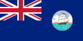 Vlag van Brits-Guiana, 1875-1906