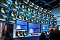 Panasonic-Fernseher als IFA-Aufbau (Berlin 2010)