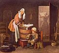 Chardin: A lavadeira, c. 1735.