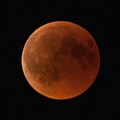 Eclipsa de Lună din 27 iulie 2018, văzută din Lonsee, în Germania, la 20:53 UTC