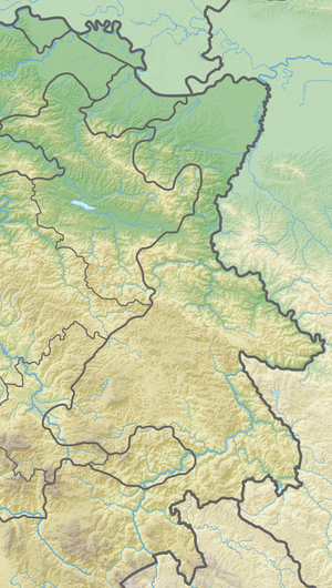 Bijeli Rzav na zemljovidu Istočne Bosne