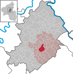 Simmern/Hunsrück – Mappa