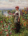 Summer Afternoon, Seine Valley by Daniel Ridgway Knight