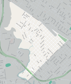 Street map of Tres Ombúes - Pueblo Victoria