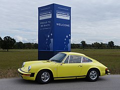 Ein „heimgekehrter“ 912 E bei der Porsche European Open 2015