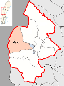 Åre – Localizzazione