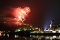 Rhein in Flammen 2011, abgeschossen von der Festung Ehrenbreitstein