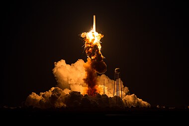 Cygnus CRS Orb-3 explosion