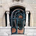 Cancello Art Nouveau a Castel Béranger (Parigi)