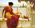 The Tease by John William Godward