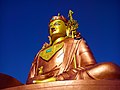 The Holy Statue of Guru Padmasambhava at Samdruptse, Namchi, Sikkim, India.