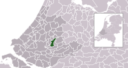 Locatie van de gemeente