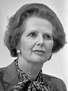 Margaret Thatcher (1983) (Photo : Rob Bogaerts - Anefo)