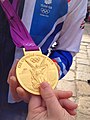2012年ロンドンオリンピックの金メダル