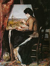 In het atelier 1894 Sergio Sahione Fadel Collection - Petropolis