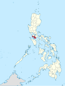 Batangas – Localizzazione