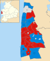 2019 results map