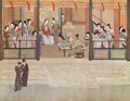 Image 45Spring Morning in the Han Palace, by Ming-era artist Qiu Ying (1494–1552 AD) (from History of painting)