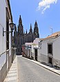 Church of San Juan Bautista as seen from Calle Párroco Morales.