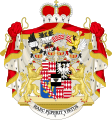 Vereinigtes Wappen derer von Colloredo-Mansfeld seit 1789