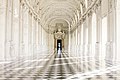 Interior of the Venaria Reale, one of the Royal Residences of the House of Savoy in Piedmont.