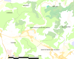 Saint-Nicolas-de-Macherin - Localizazion