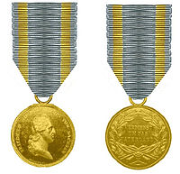 Medaille van vóór 1849