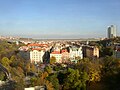 View from the west (from Vyšehrad)