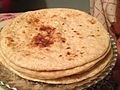 Paratha roti, roti připravované s máslem