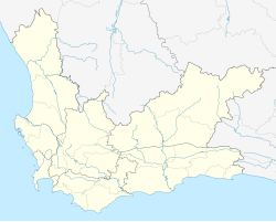 CPT在西開普省的位置