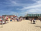 Zugang zum Strand von Egmond aan Zee