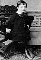 Einstein at the age of three in 1882.