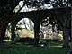 Archways alongside old church, Llanidan